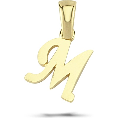 Lillian Vassago Zlatý přívěsek písmeno M LLV03 GP002-M Barva zlata Žlutá