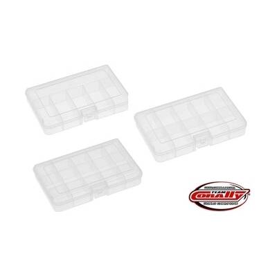 Team Corally Plastové organizéry 165x112x31 mm 3 ks