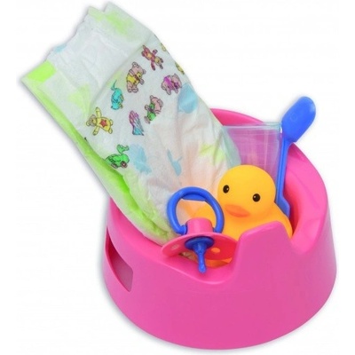 Heless nočník a další doplnňky pro panenku 15cm