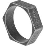 NNM пръстен Hexagon Viking Nordic Runes - ЧЕРЕН - SS8-R230 ЧЕРЕН