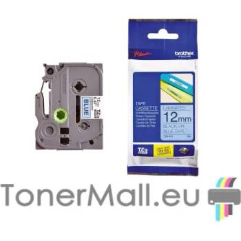 Image 1 of Brother Tape Black on Blue Brother TZ-531