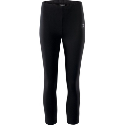 IQ SILKY 3/4 dámské elastické kalhoty WMNS BLACK