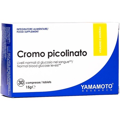 Yamamoto Cromo picolinato 30 tabliet