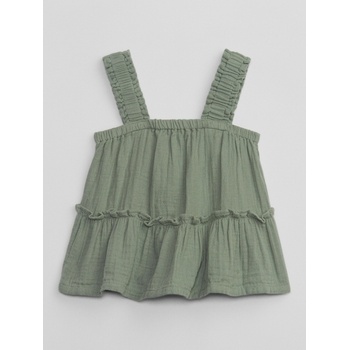 GAP Бебешки топ с волан GAP GAP | Zelen | Момичешки | 80-86