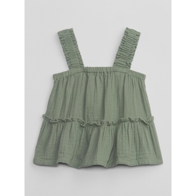 GAP Бебешки топ с волан GAP GAP | Zelen | Момичешки | 80-86