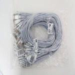 Omega cantil fabric cable cable braided micro usb to usb 2a copper poly 1m silver [44057]