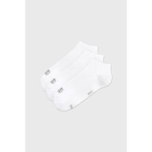 Lonka 3PACK бамбукови чорапи Desi I до глезена (Desi3P_White_pon)
