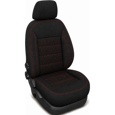 Autopotah Automega VW CRAFTER II, 2 MÍSTA, 2017 AUTHENTIC DOBLO žakar červený