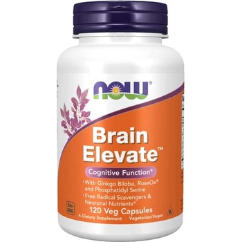 Image 1 of NOW NOW Brain Elevate, 120 Veg Capsules
