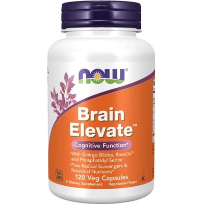 NOW NOW Brain Elevate, 120 Veg Capsules