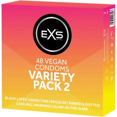 EXS Condoms 48 бр. Презервативи EXS Variety Pack 2