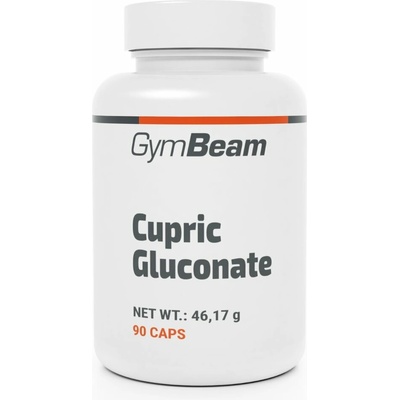 GymBeam Glukonan měďnatý 90 kapslí