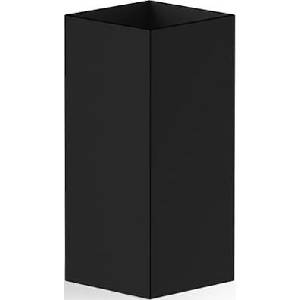 Decor Walther Чаша за четки за зъби Corner черен мат (0564560)