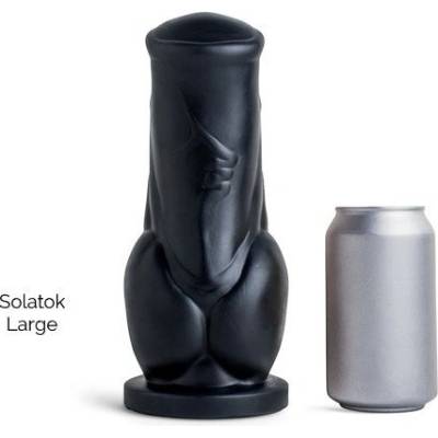Mr. Hankey’s Toys Solatok Large prémiové silikonové dildo s Vac U Lock 25,2 x 6,1 - 9,7 cm