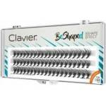Clavier CLAVIER_BeShaped silk lash clusters curl B with gentle volume 10D 13mm