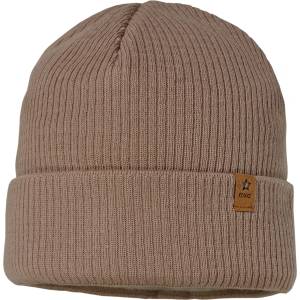 maximo Детска зимна шапка (beanie) maximo Kid's Rippen Mütze m. Umschlag Beanie - Brown Melange - размер 49 cm (904-7281-0312)