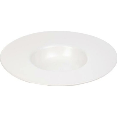 Homla Talíř jídelní talíř servírovací talíř obědový talíř FAMELIO talíř na těstoviny bílý 28 cm HOMLA