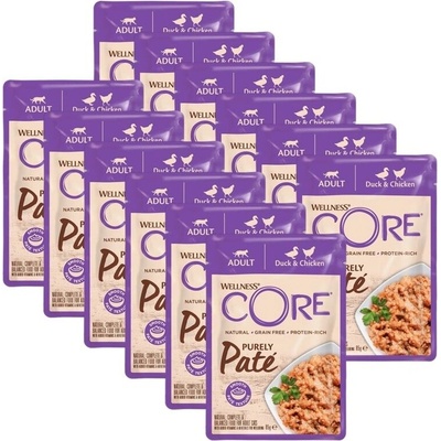 Wellness Core Purely Paté chicken & duck 12 x 85 g
