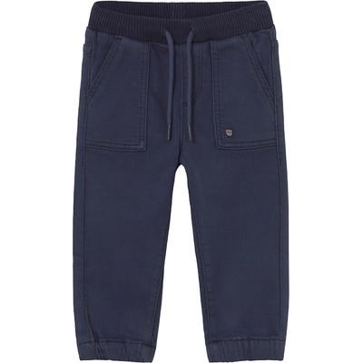 Mayoral Панталон тип jogger Mayoral - С джобчета и връзки, син, 18 м (15-02503-074-18M)