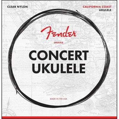 Fender California Coast Concert Ukulele Strings