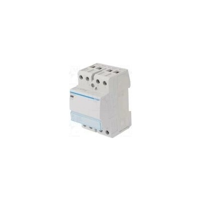 HAGER ESC463 Stykač 4-pólový instalační 63A 230VAC NO x4 ESC -10÷50°C