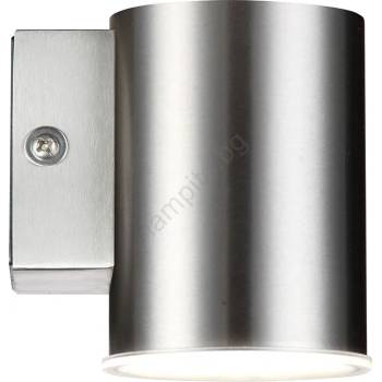 Polux Led Екстериорна Стенна лампа nivero led/6, 5w матов хром ip44 (sa0548)