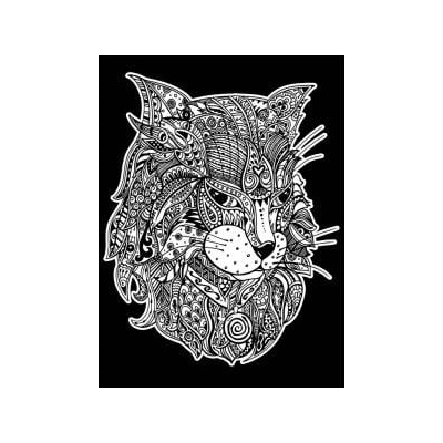 Stepp Velvet coloring page 47x35 Cat Fantasy