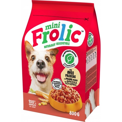 Frolic Mini Naturally Irresistible s čerstvým hovädzím mäsom 0,8 kg