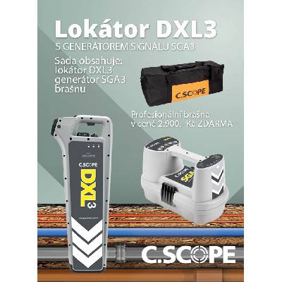 C.Scope set DXL 3 a generátoru SGA 3