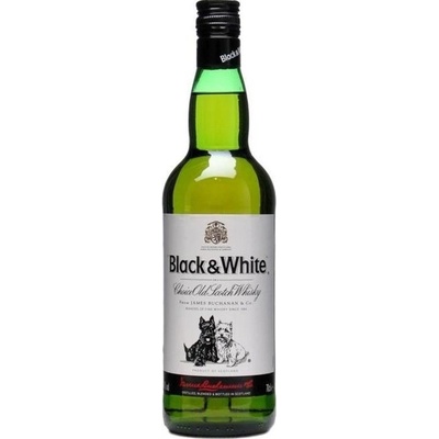 Black & White Whisky 40% 0,7 l (holá láhev)