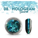 Allepaznokcie Hologram Secret 08 tyrkysové
