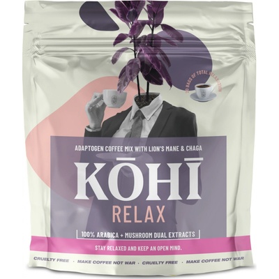 Superionherbs Adaptogenní káva KOHI RELAX instantní 20 x 3 g