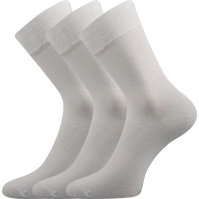 Lonka ponožky Dypak 3 páry bílá