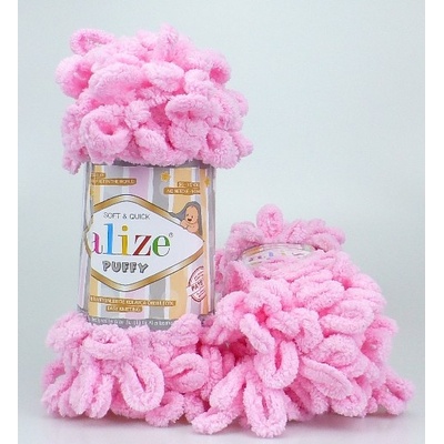 Alize příze Puffy 185 růžová