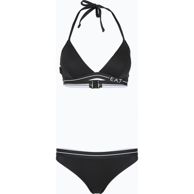 Giorgio Armani Дамски бански костюм от две части EA7 Emporio Armani Logo Tape Bikini Triangle black