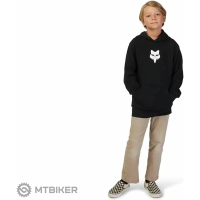 Fox Yth Legacy Fleece Po heather graphite grey