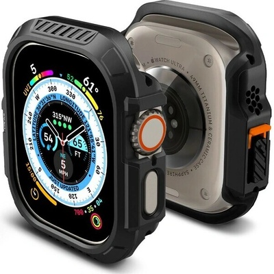 Spigen Lock Fit kryt Apple Watch Ultra 3/2/1 (49mm) čierny
