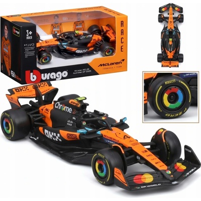 Bburago F1 McLaren MCL39 2025 4 Lando Norris 1:43