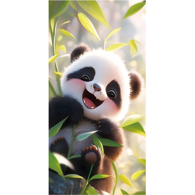 Witpol osuška panda 100 x 180 cm