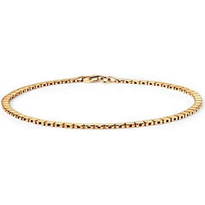 SAVICKI Náramok žlté zlato 2,5 mm 19 cm - B-B-B0071-00363-585-Z