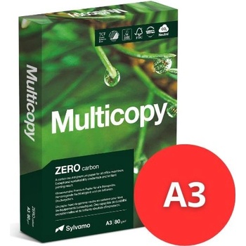 MultiCopy Zero A3 80g 500 listů - 5x