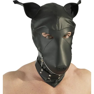 Orion Кожена кучешка маска за лице "devotion maske" Унисекс