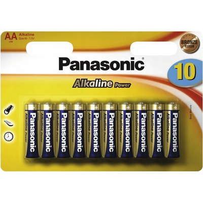PANASONIC Alkaline Power AA 10ks LR6APB/10BW