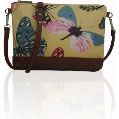 Kabelka Small crossbody Butterfly Dream žlutá žltá