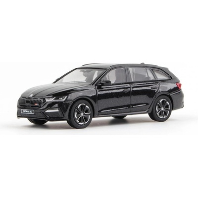 Abrex Škoda Octavia IV Combi RS 2020 čierna Magic metalíza 1:43