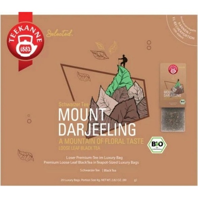 Teekanne Luxury Bag Mount Darjeeling BIO 20 x 4 g