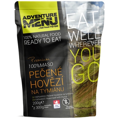 Adventure Menu Печено говеждо месо с мащерка