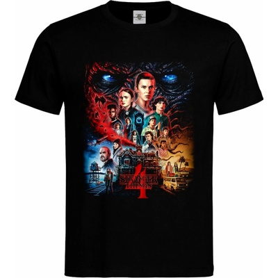 Tričko Stranger Things Sezóna 4 černá – Hledejceny.cz