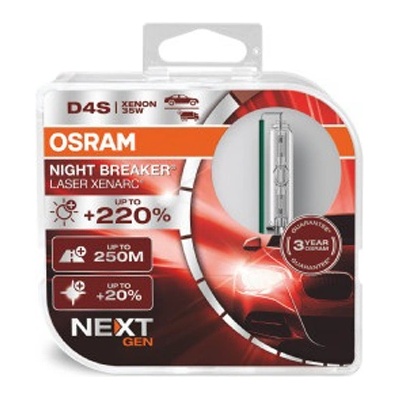 OSRAM Крушка OSRAM Light bulb (Duobox 2pcs), D4S, 42V, 35W, P32D-5, 4400K, 3200lm, 2 броя