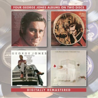 George Jones/In a Gospel Way/Memories of Us/The Battle - George Jones CD